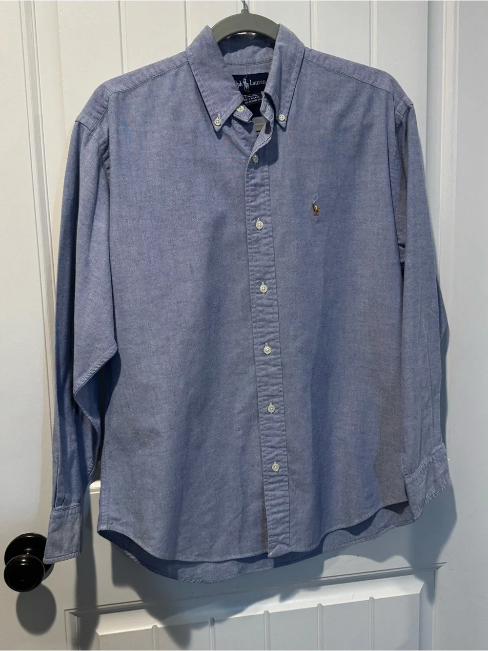 Ralph Lauren Light Blue Oxford Button-Down Shirt